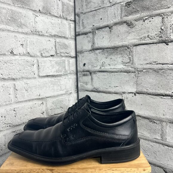 ECCO Barcellona Apron Toe Oxford Dress Shoes - Picture 3 of 8